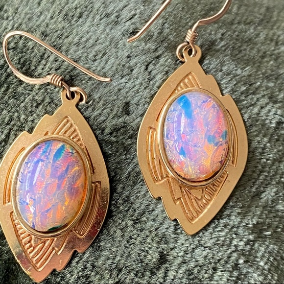 Stamas Opalite Artisan Earrings - Picture 12 of 15